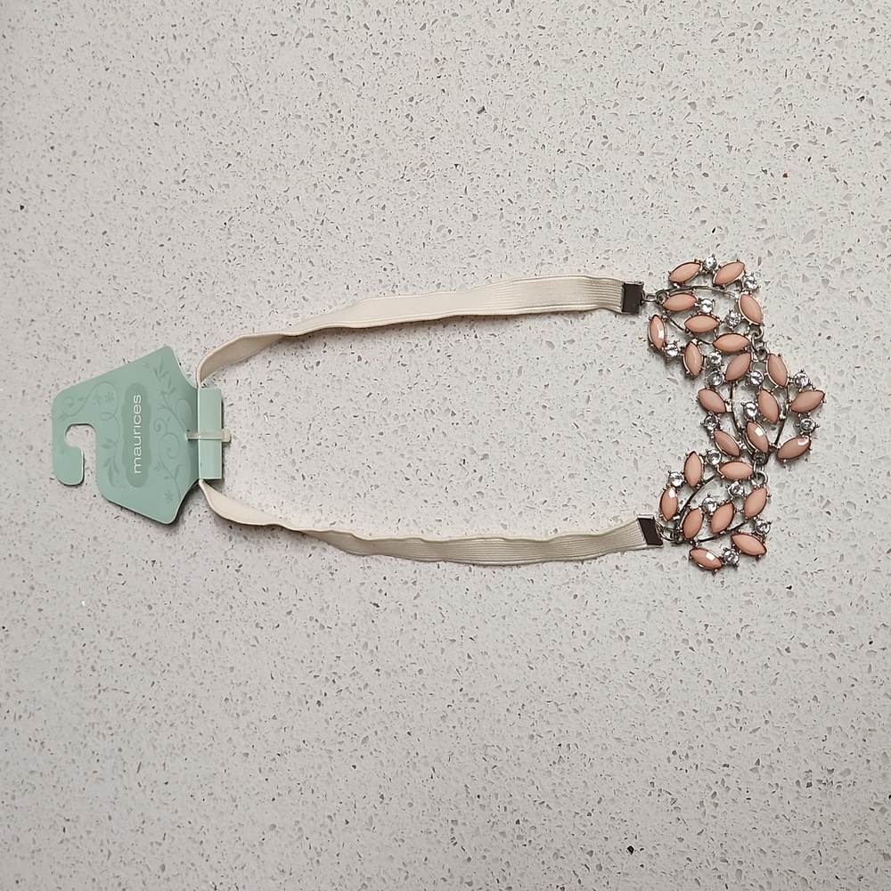 Maurices NWT Pink Bling Fashion Statement Headband